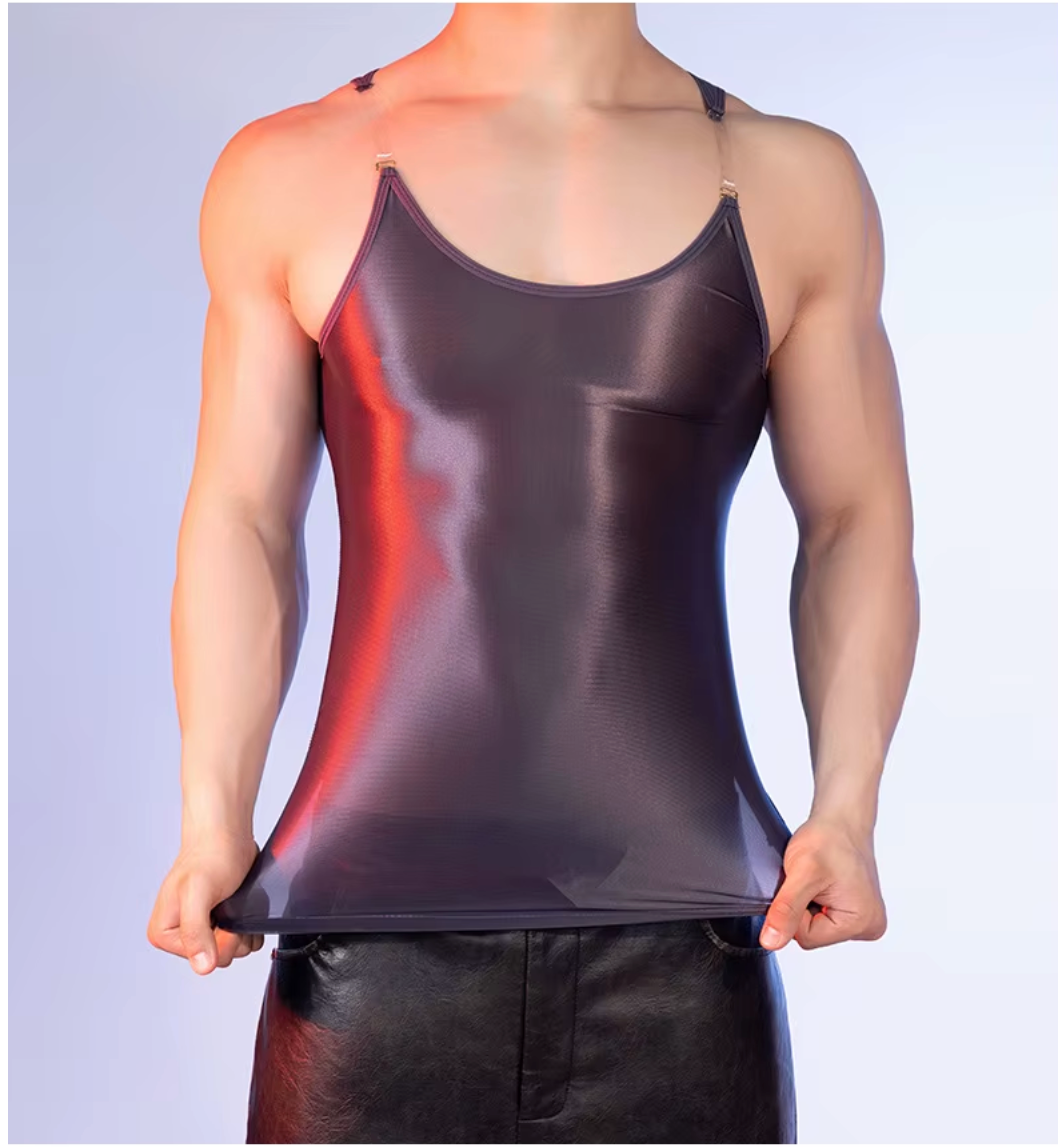 White Sheer Tank Top