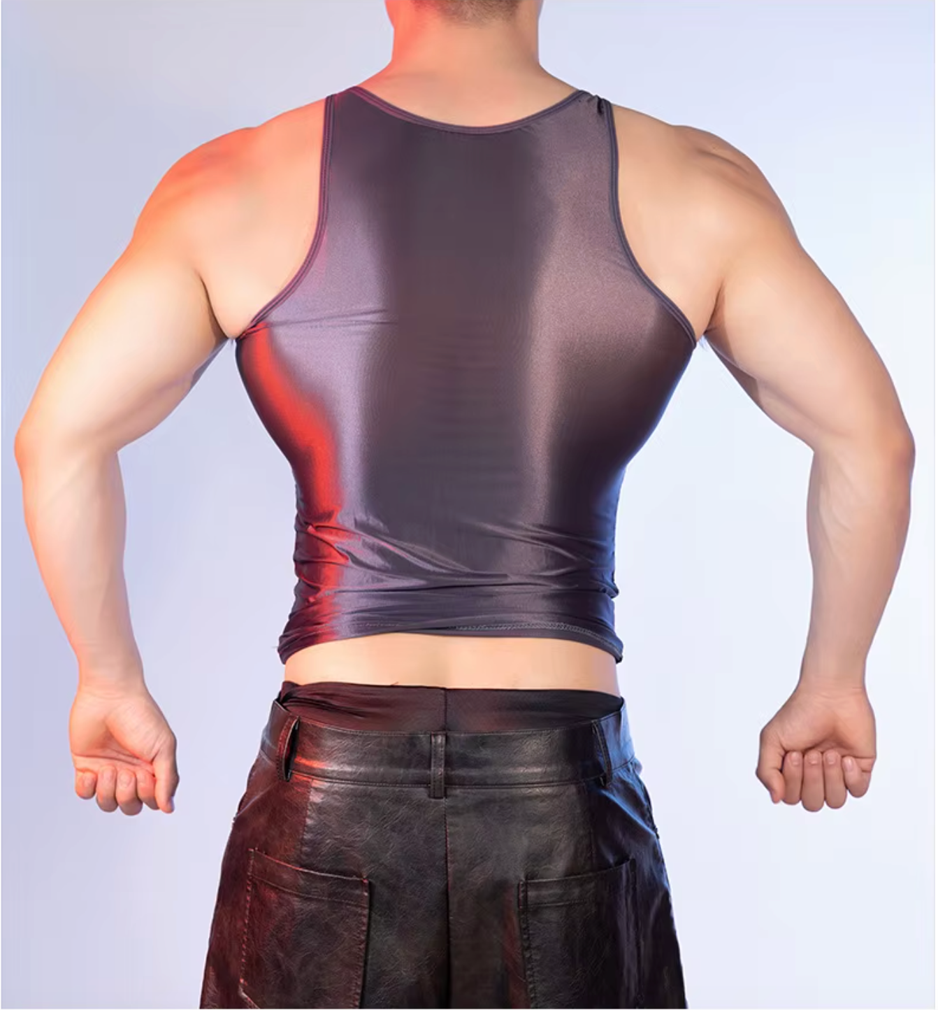 White Sheer Tank Top