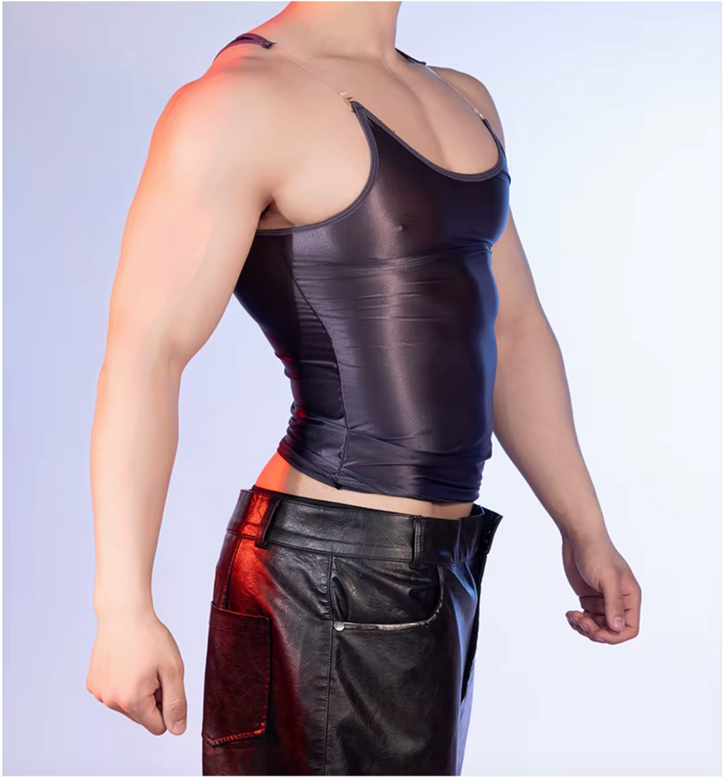 White Sheer Tank Top