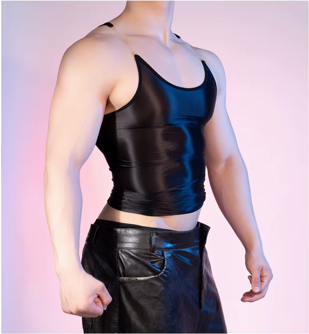 White Sheer Tank Top