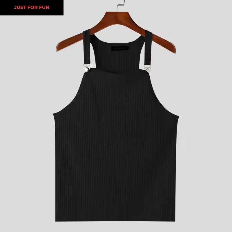 Pink Knitted Tank Top