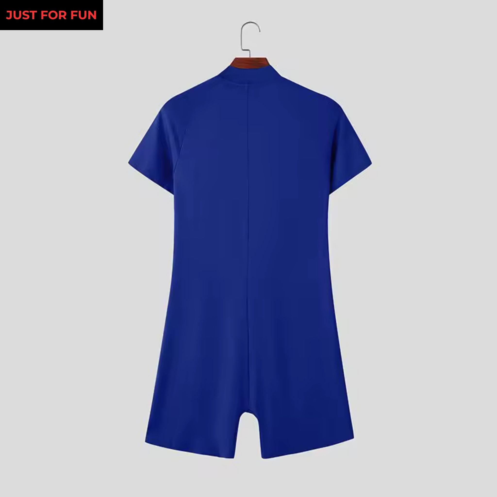 Patchwork Casual Bodysuit Men