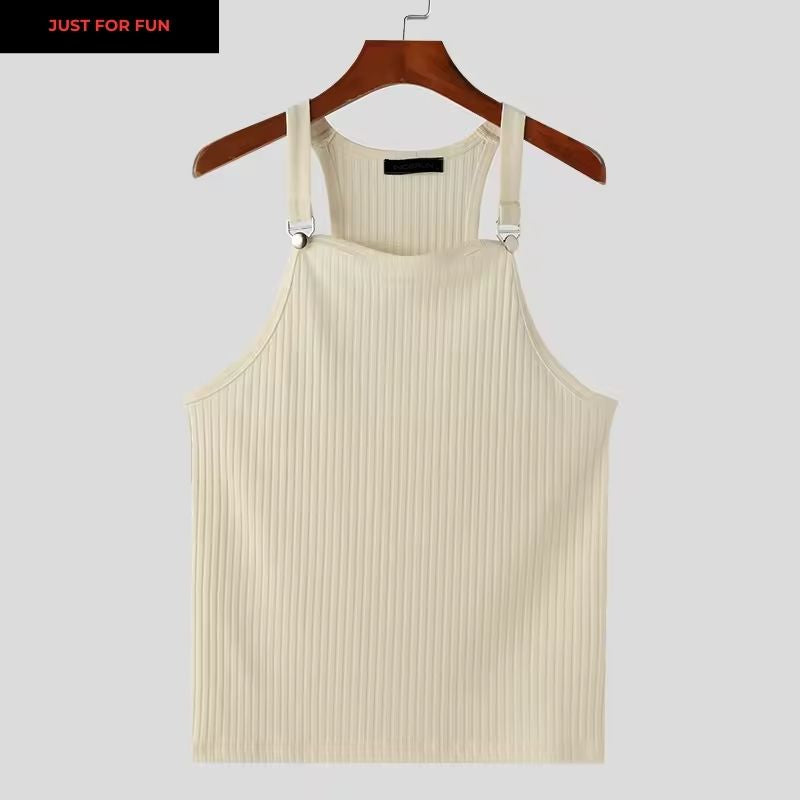 Pink Knitted Tank Top