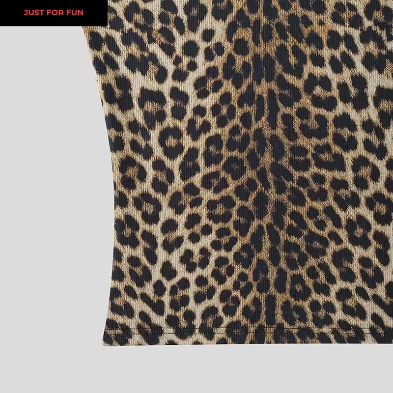 Leopard Tank Top Men
