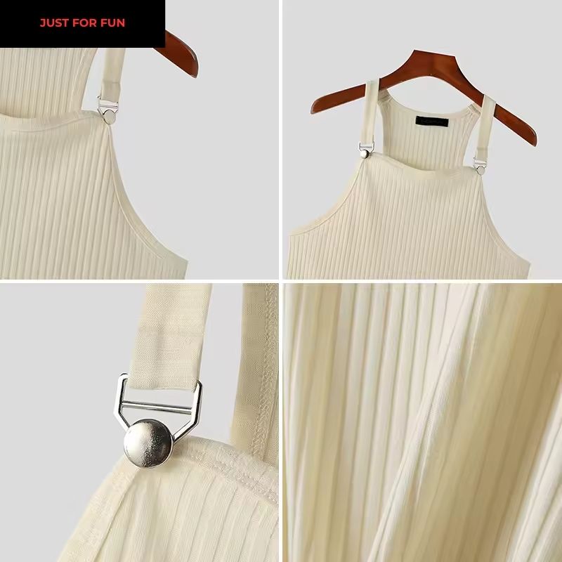 Pink Knitted Tank Top