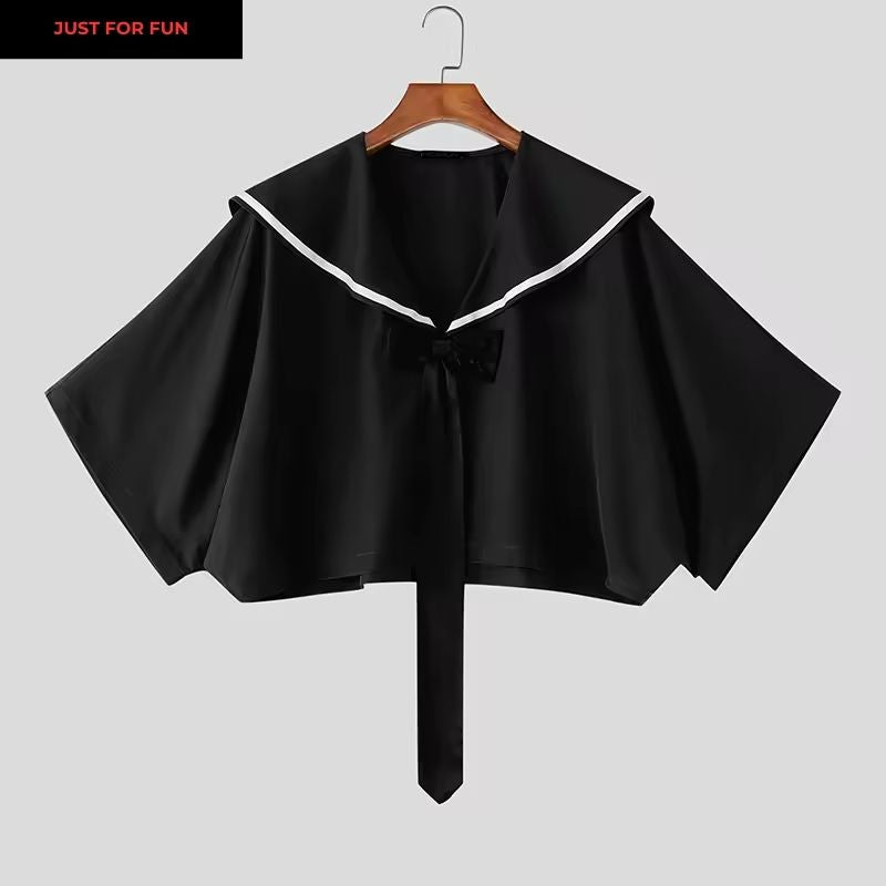 Navy Patchwork Sailor Shirt