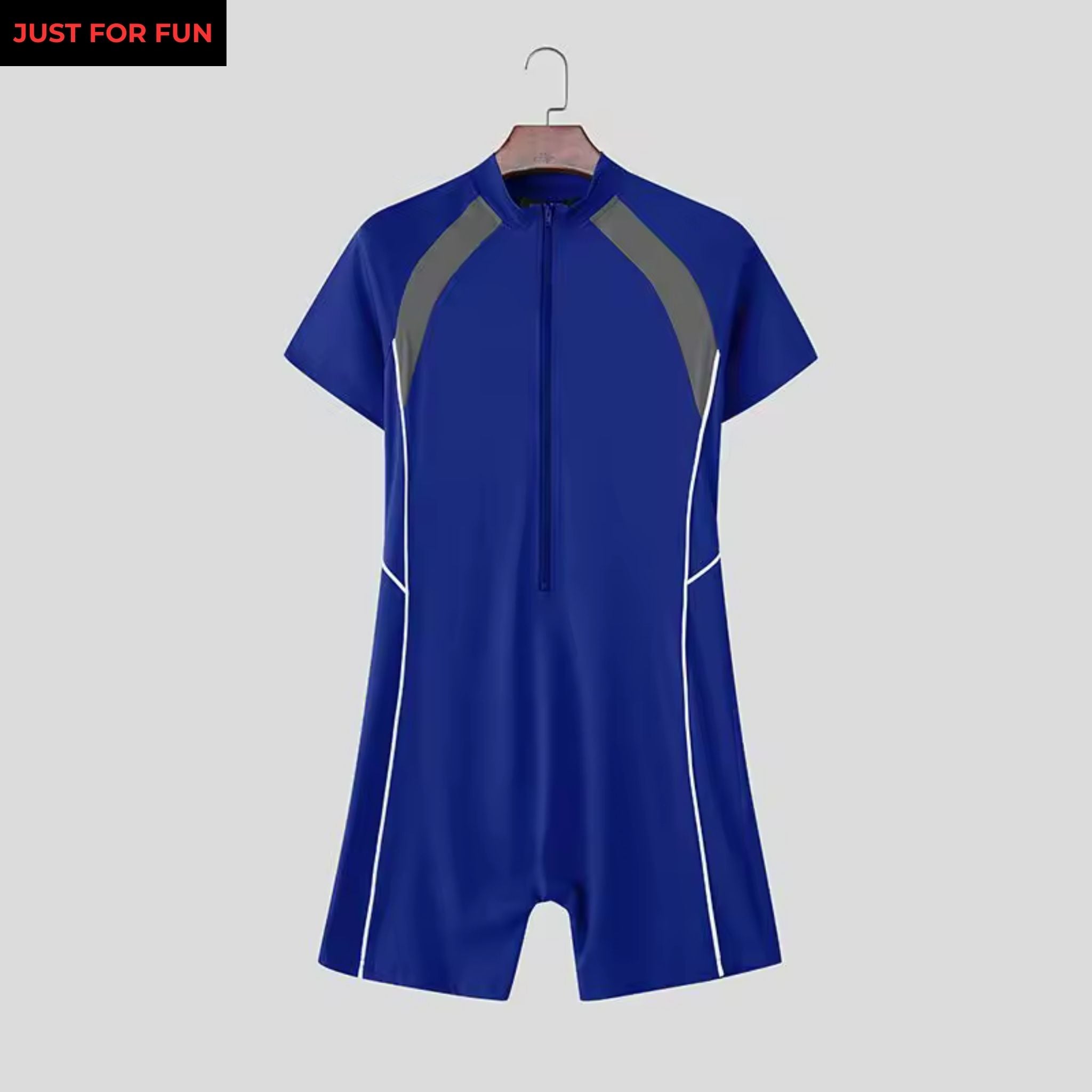 Patchwork Casual Bodysuit Men