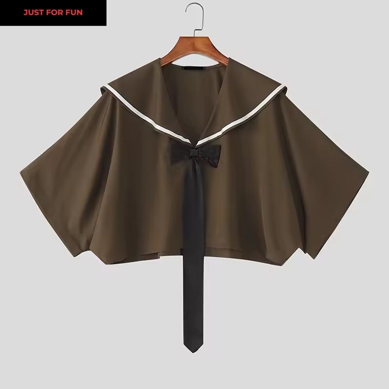 Navy Patchwork Sailor Shirt