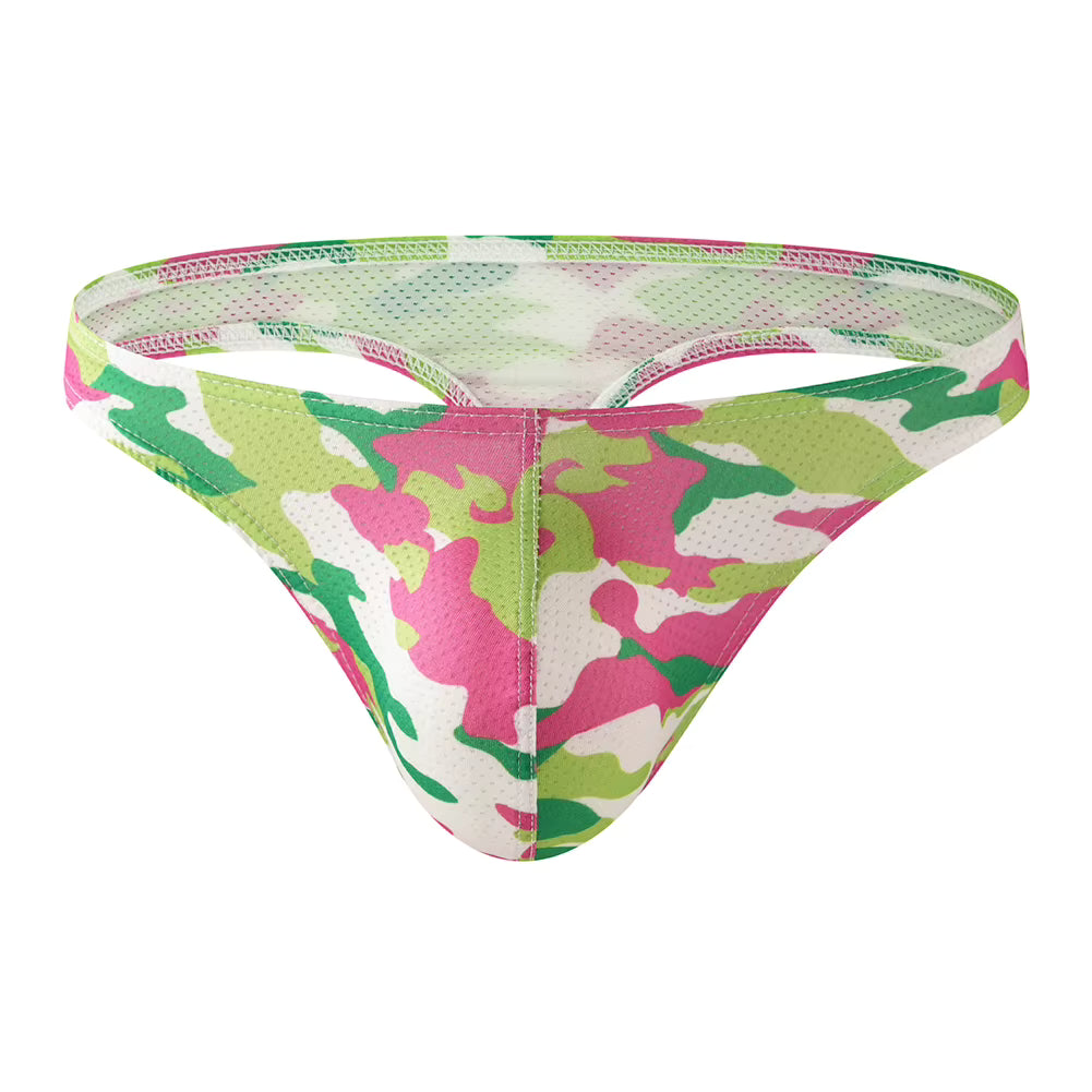 Colorful Patterned Thongs