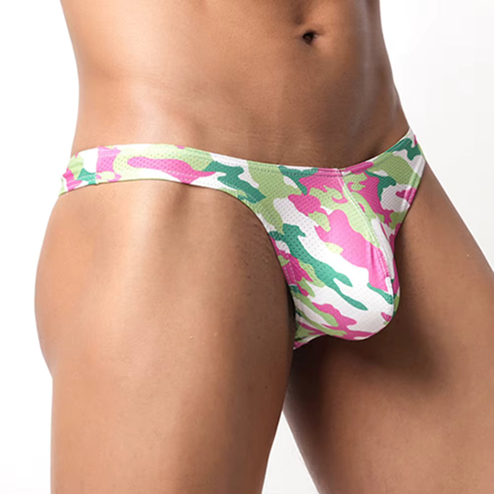 Colorful Patterned Thongs