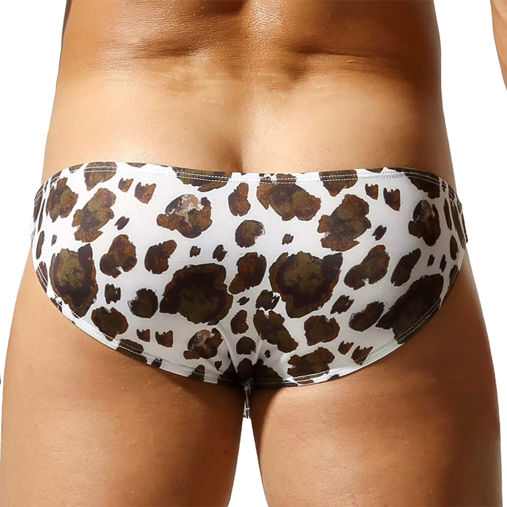 Animal Print Soft Panties Men