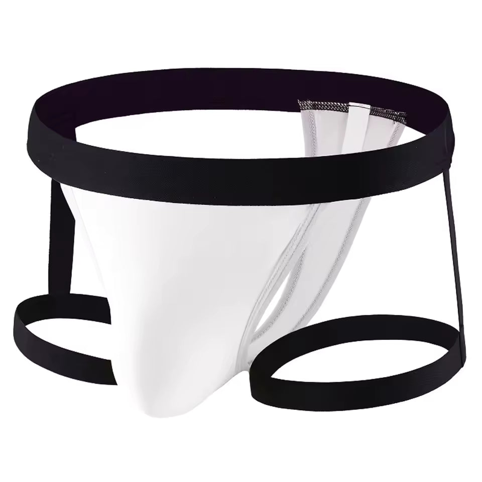 Hot Red Patchwork Underwear