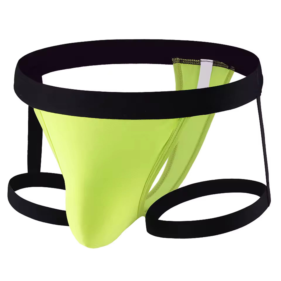 Hot Red Patchwork Underwear