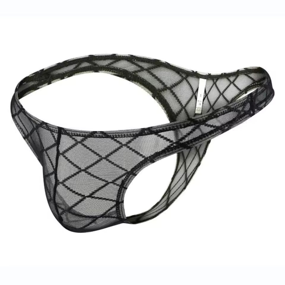 Black Transparent Panties