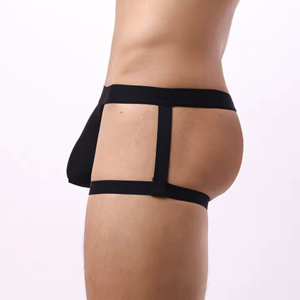 Hot Red Patchwork Underwear